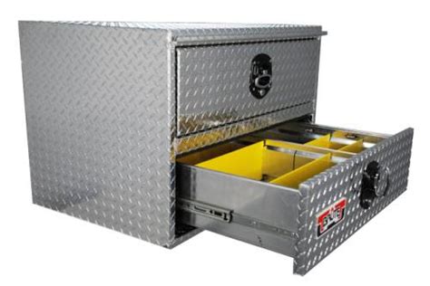 steel underbody boxes with slid out drawer 44x17x18|underbody truck tool boxes.